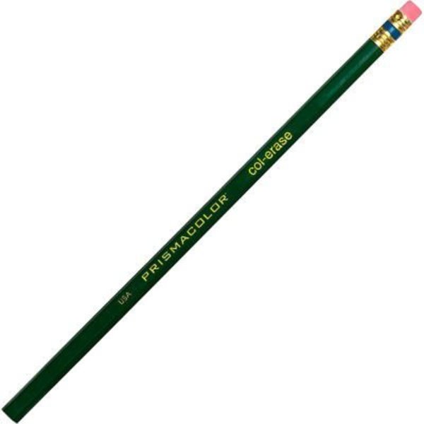 Sanford Prismacolor Col-Erase Pencils, Green Lead, Green Barrel 20046